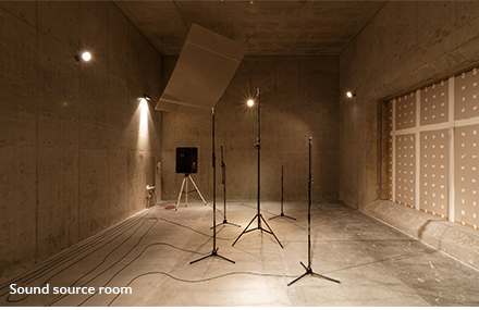 Sound source room