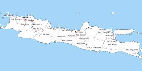 インドネシア ジャワ島