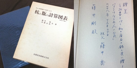 祖父から贈られた本