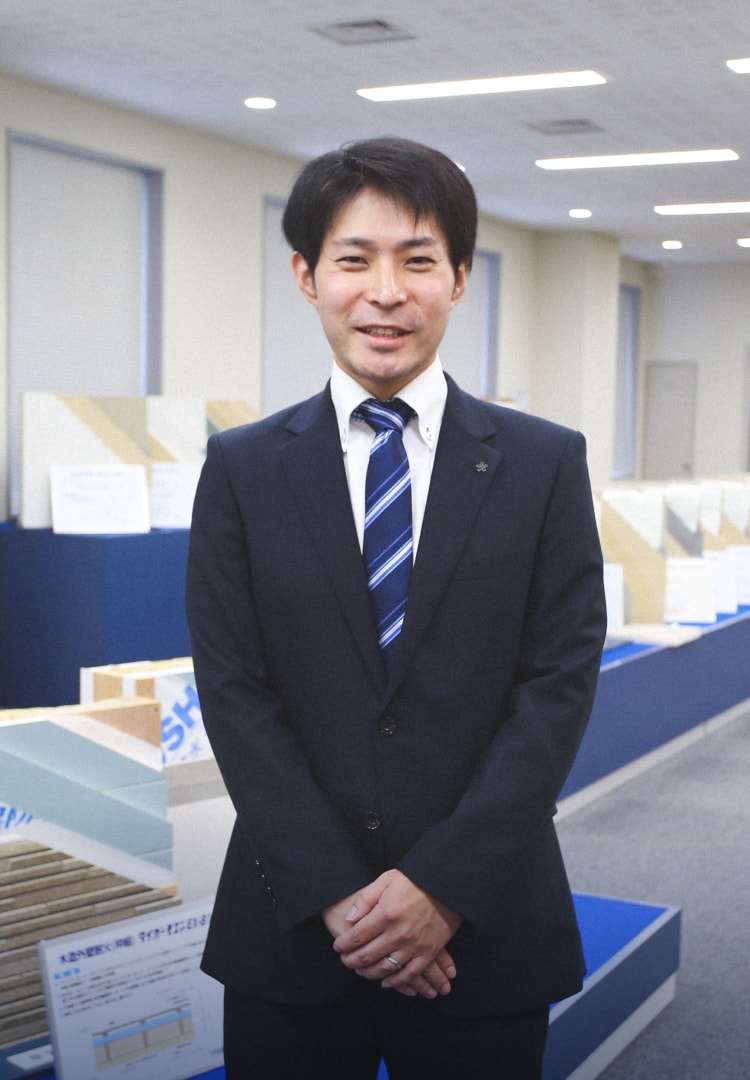 社会のニーズを読み、せっこうボードの用途を拡げる付加価値商品を開発