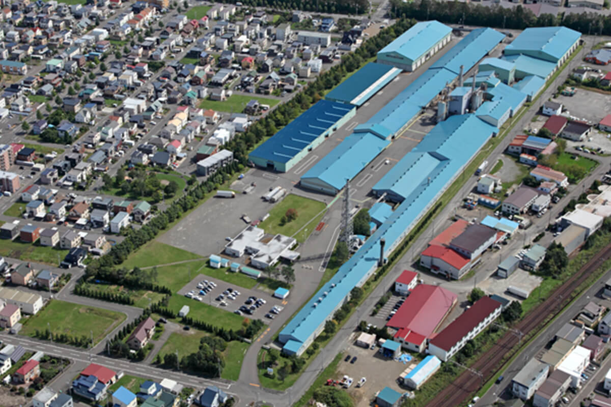 北海道工場の外観